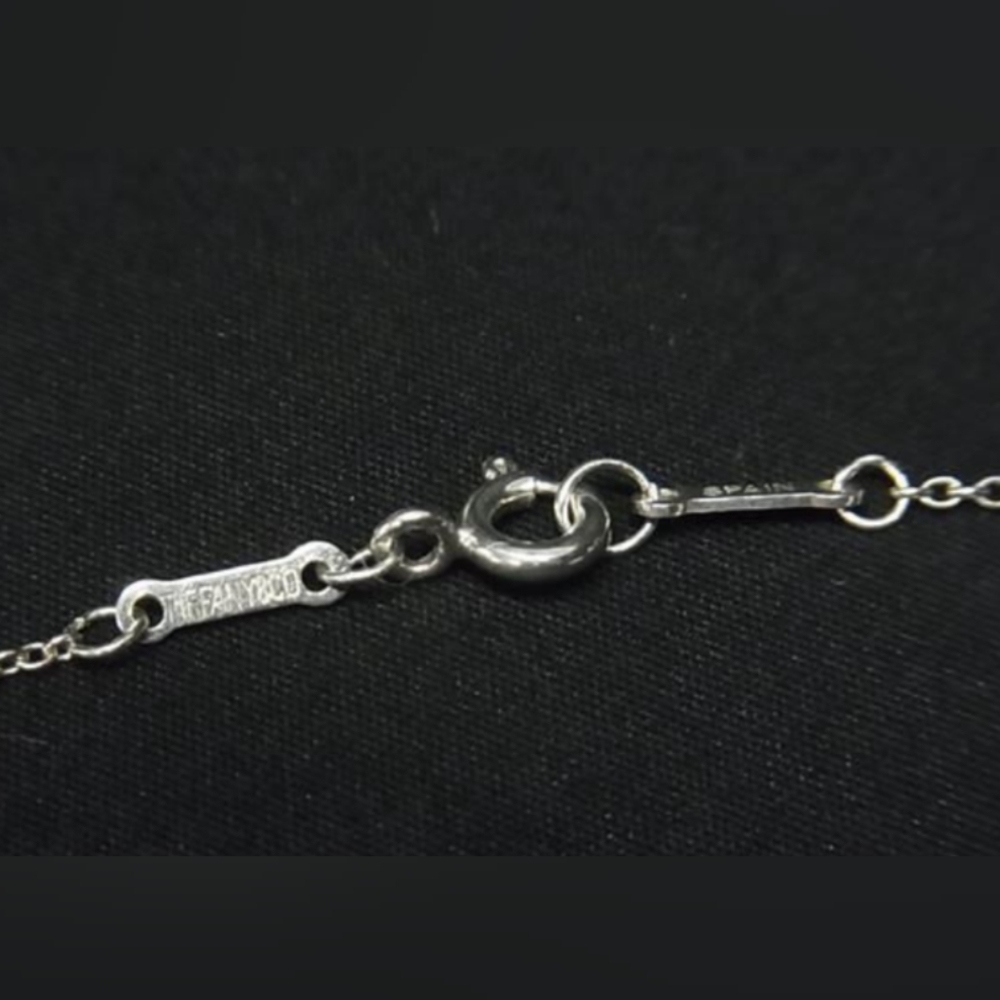 Tiffany & Co - Elsa Peretti Open Heart SV925 Necklace Pendant - Great Condition - Picture 3 of 8
